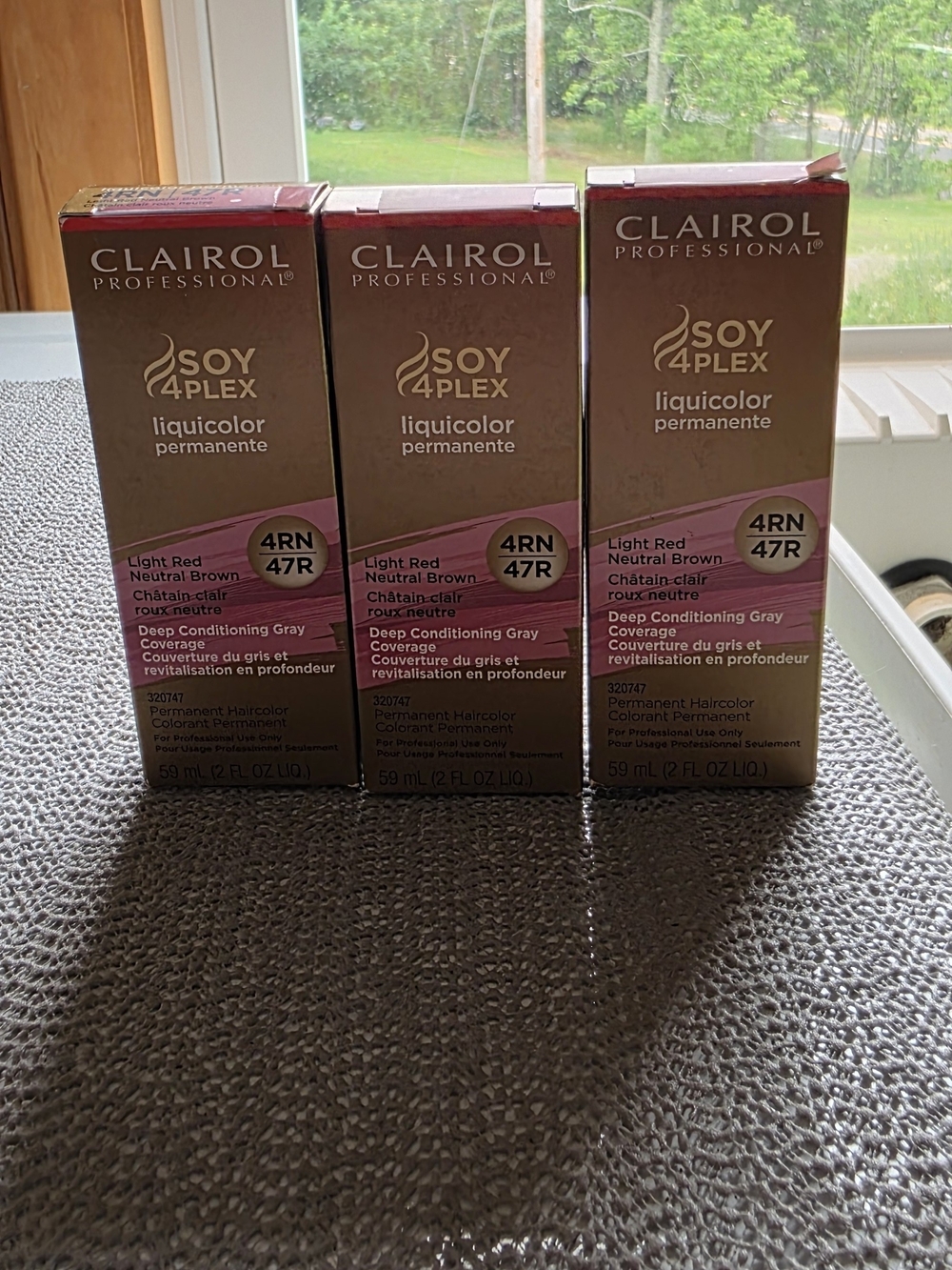 Clairol Soy4Plex Liquicolor 4RN/47R Light Red Neutral Brown $5 Each Or 3 For $12